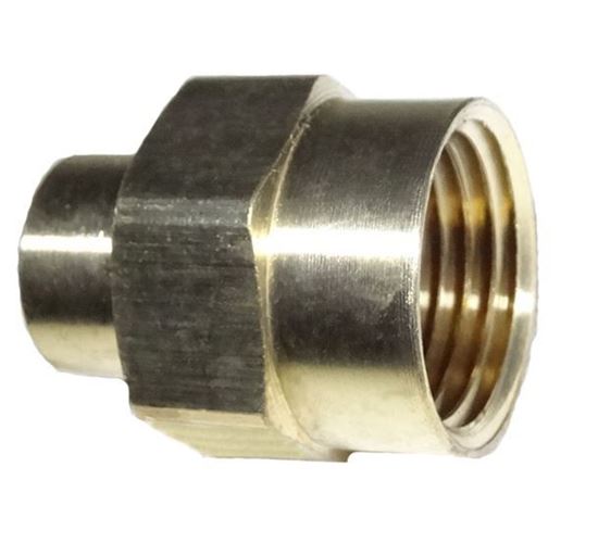 Picture of Couplings Company 119FC Reducer Pipe Coupling - 1/2 in. x 1/4 in.