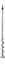 Picture of AMS Flighted Auger (with tip and 1/2 in. adapter) - 2 1/2 in.